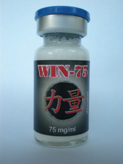 WIN-75/Ultratech<BR>Winstrol Depot<BR>75mg/ml in 10ml sachet