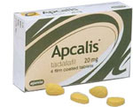 Apcalis/Generic Tadalafil<BR>20mg x 4