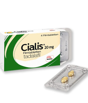 Cialis/Tadalafil<BR>20mg x 4