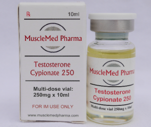 Cypionate/ Muscle Med Pharma /250mg per ml in 10ml Vial