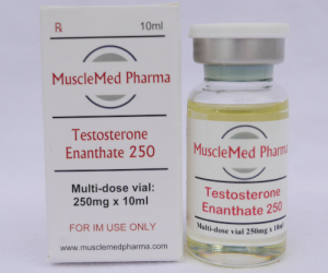 Test Enanthate/Muscle Med Pharma /250 mg/ml in 10 ml Vial