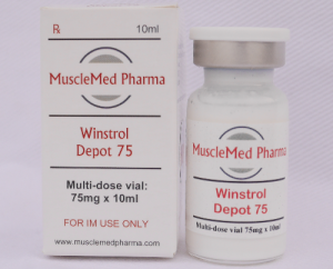 Winstrol/Stanazolol/ Muscle Med Pharma  75mg/ml per 10ml Vial